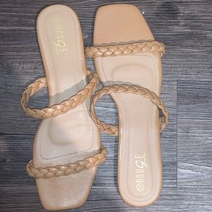 Nude Sandals